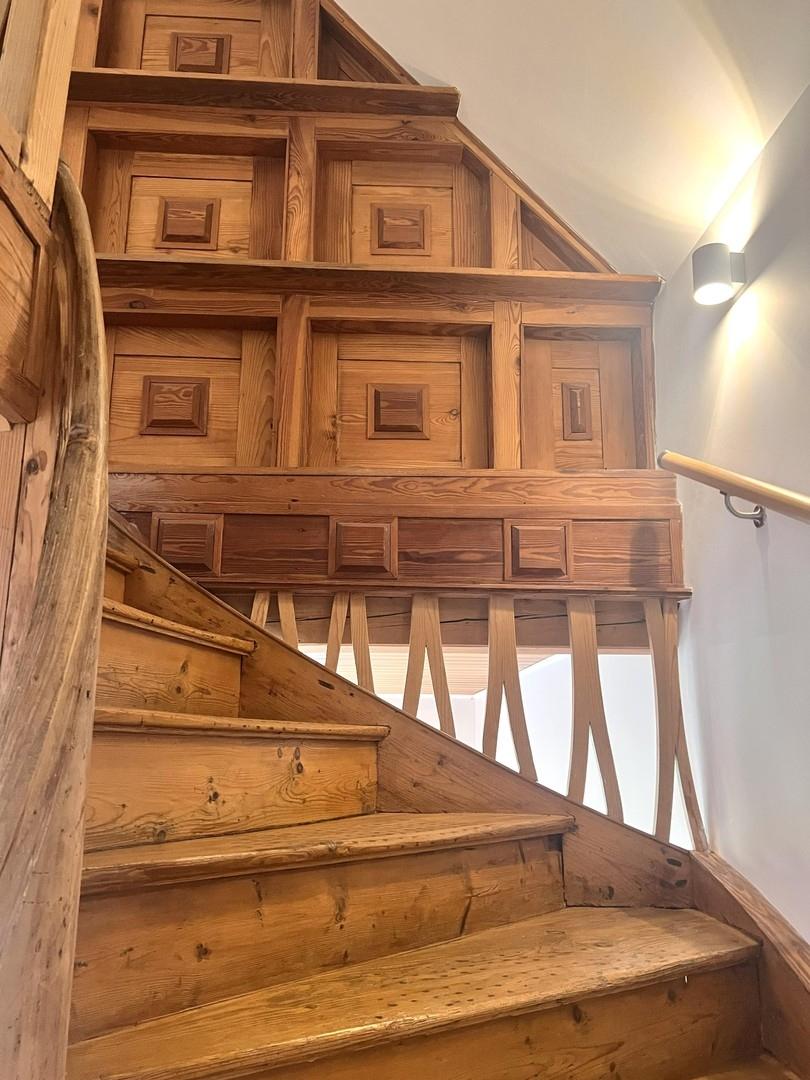 Treppe in das 2. OG