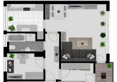 Grundriss Erdgschoss
