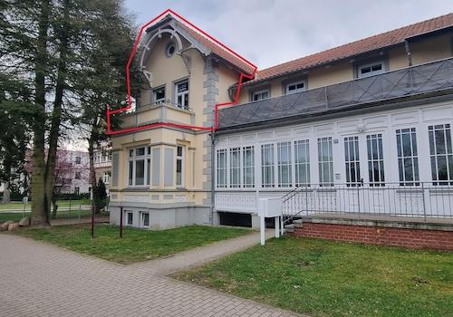 Wohnung markiert