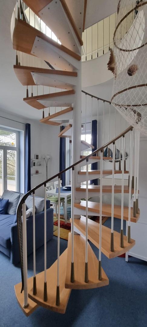 Wendeltreppe zum DG