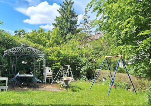 Sitzecke im Garten
