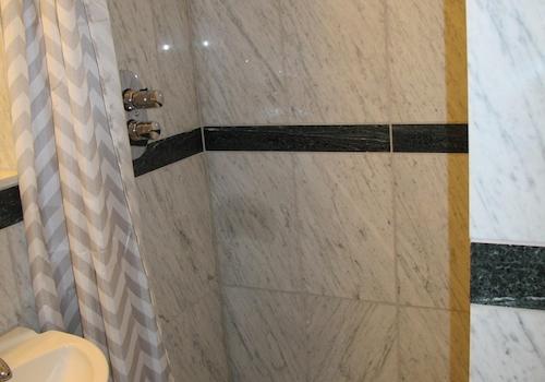 Dusche im Gästebad