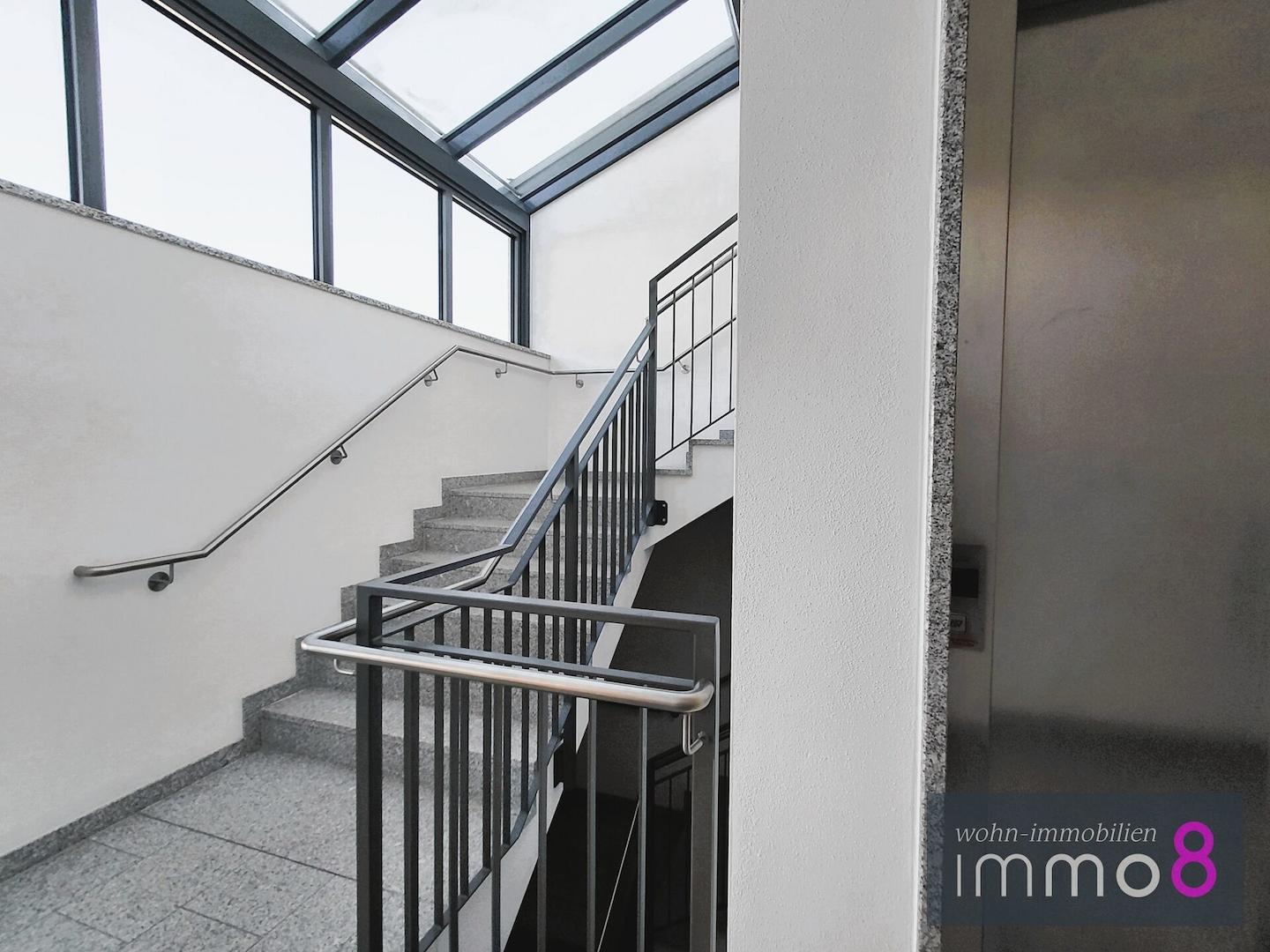 Einladendes Treppenhaus