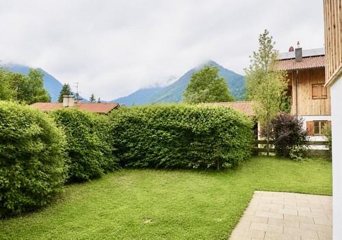 Garten Blick Brecherspitz