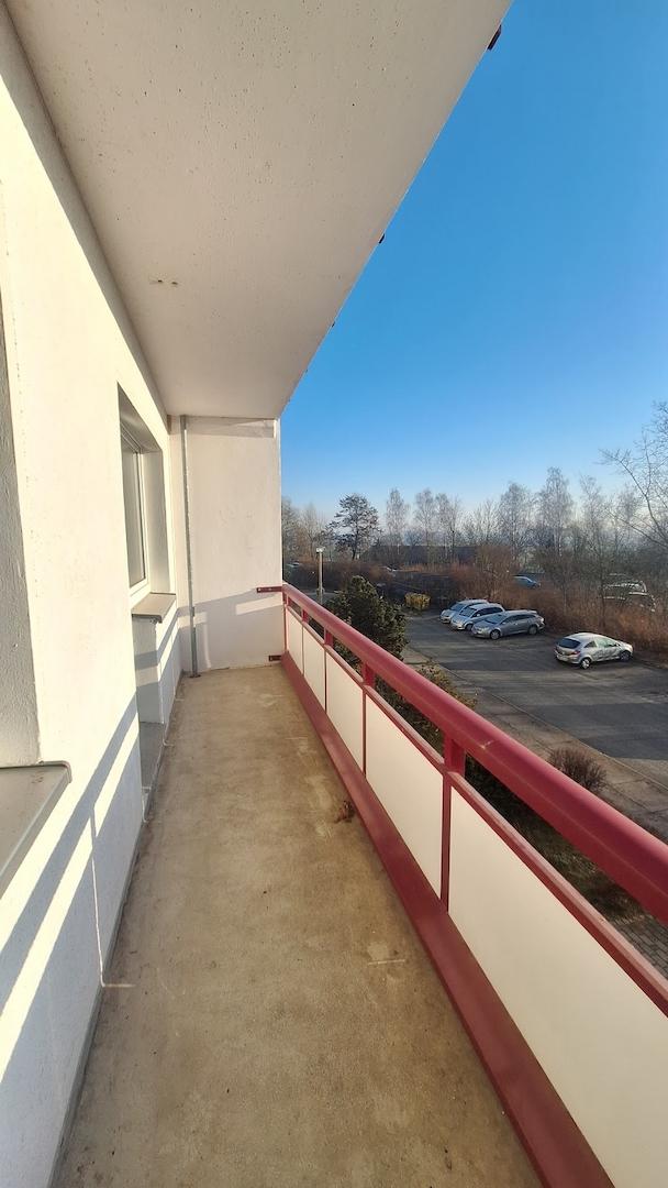 sonniger Balkon