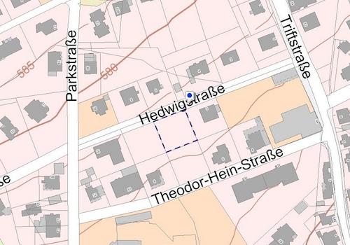 Hedwigstraße Karte