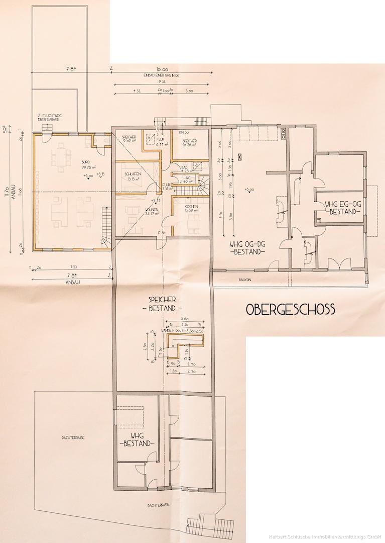 Plan: Obergeschoss
