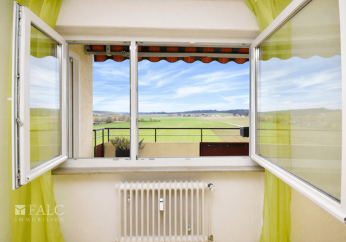 Ausblick Schlafzimmer