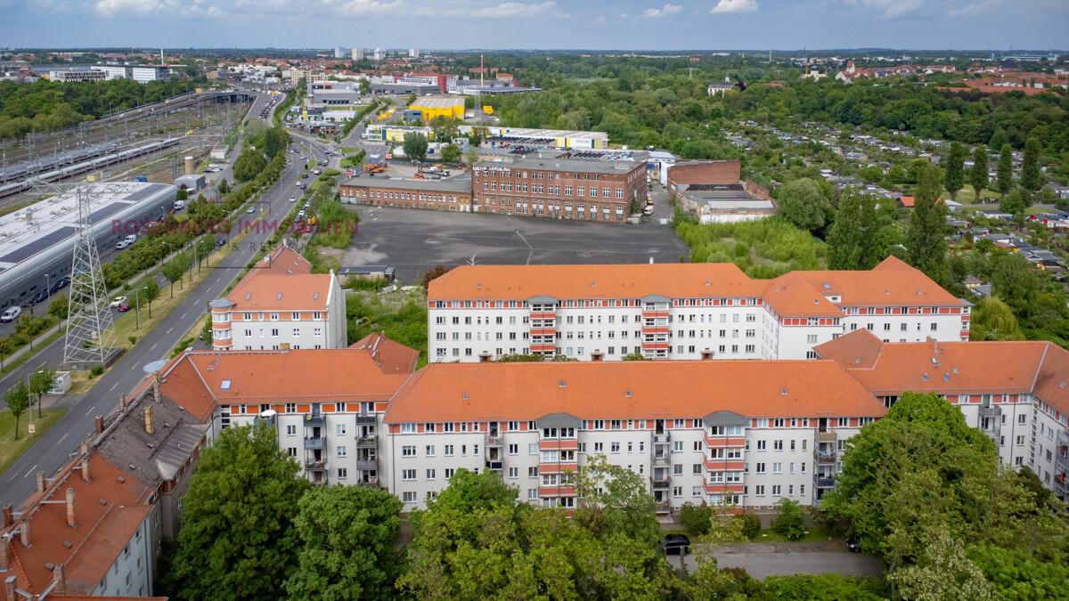 Immobilie in Leipzig/Schönefeld-Abtnaundorf zu verkaufen_Luftbild