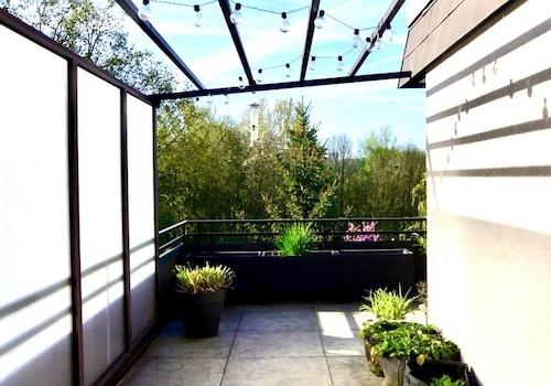 Zugang zur Terrasse/Treppehaus