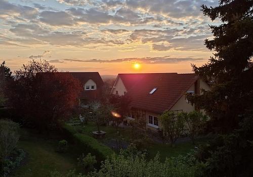 Blick vom Balkon