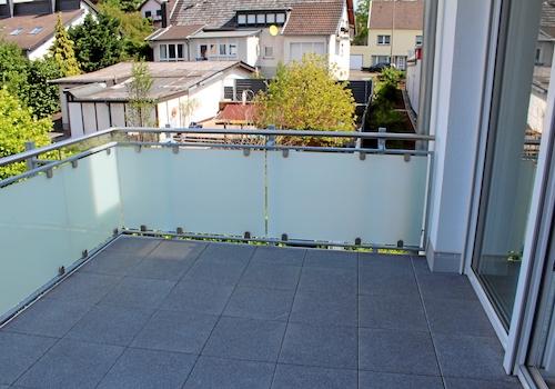 Balkon und Aussicht