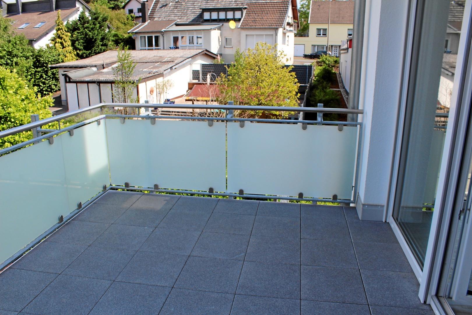 Balkon und Aussicht
