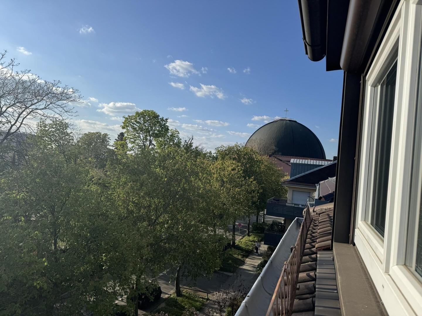 Blick aus dem Westfenster