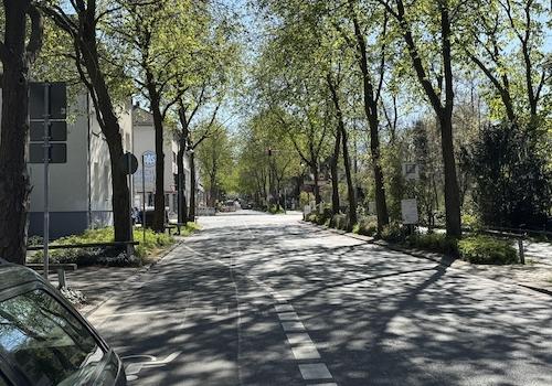 Wilhelminenstraße nach Süden