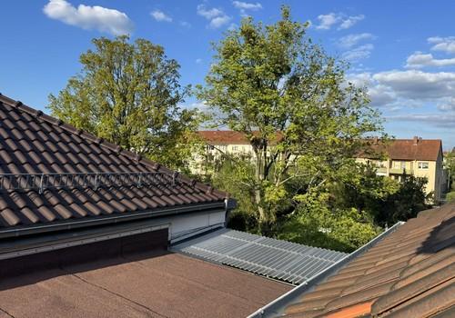 Dachterrasse nach Osten