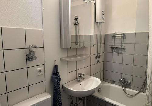 Badezimmer mit Toilette