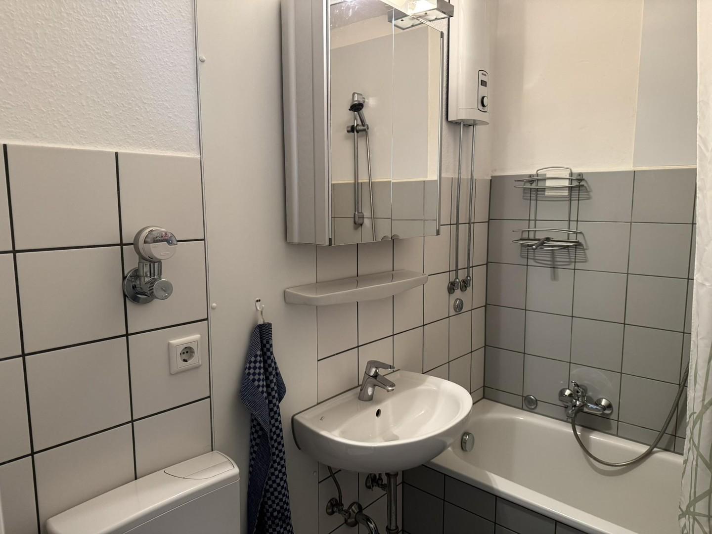 Badezimmer mit Toilette