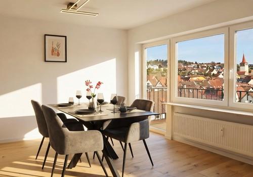 Esszimmer mit Ausblick