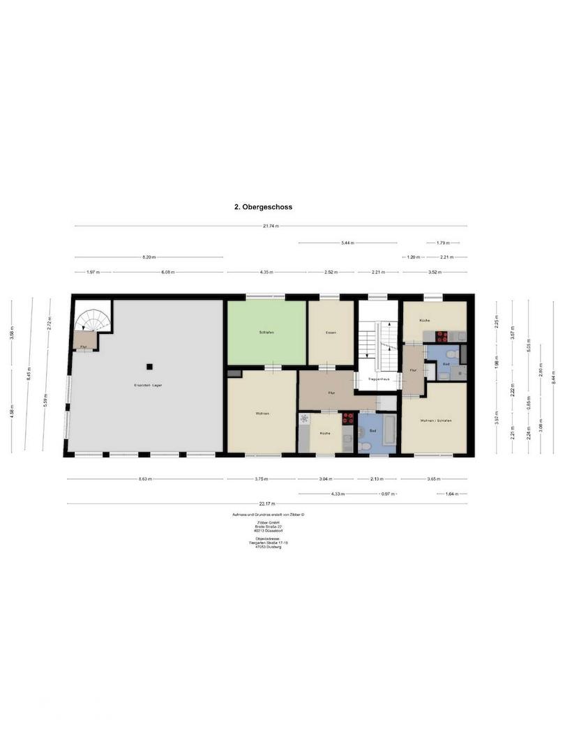 Grundriss 2 Obergeschoss
