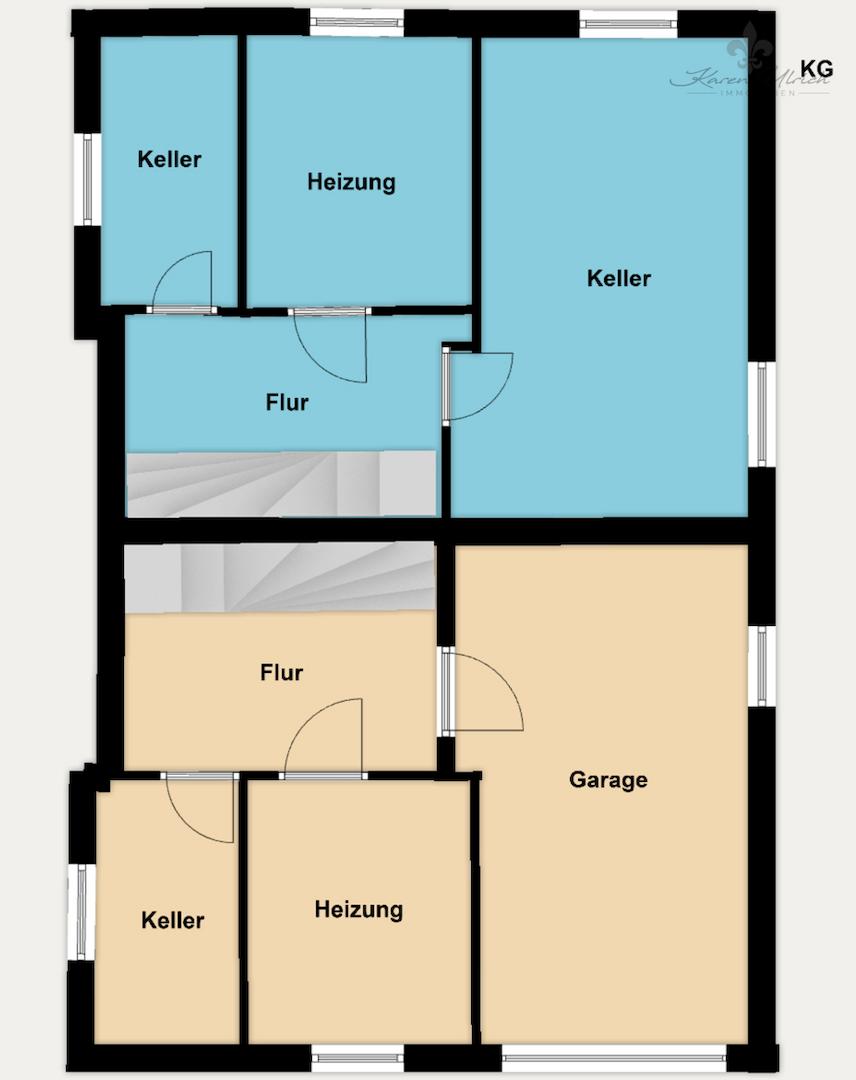 KG blau