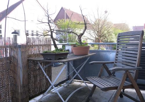 Balkon nach Osten