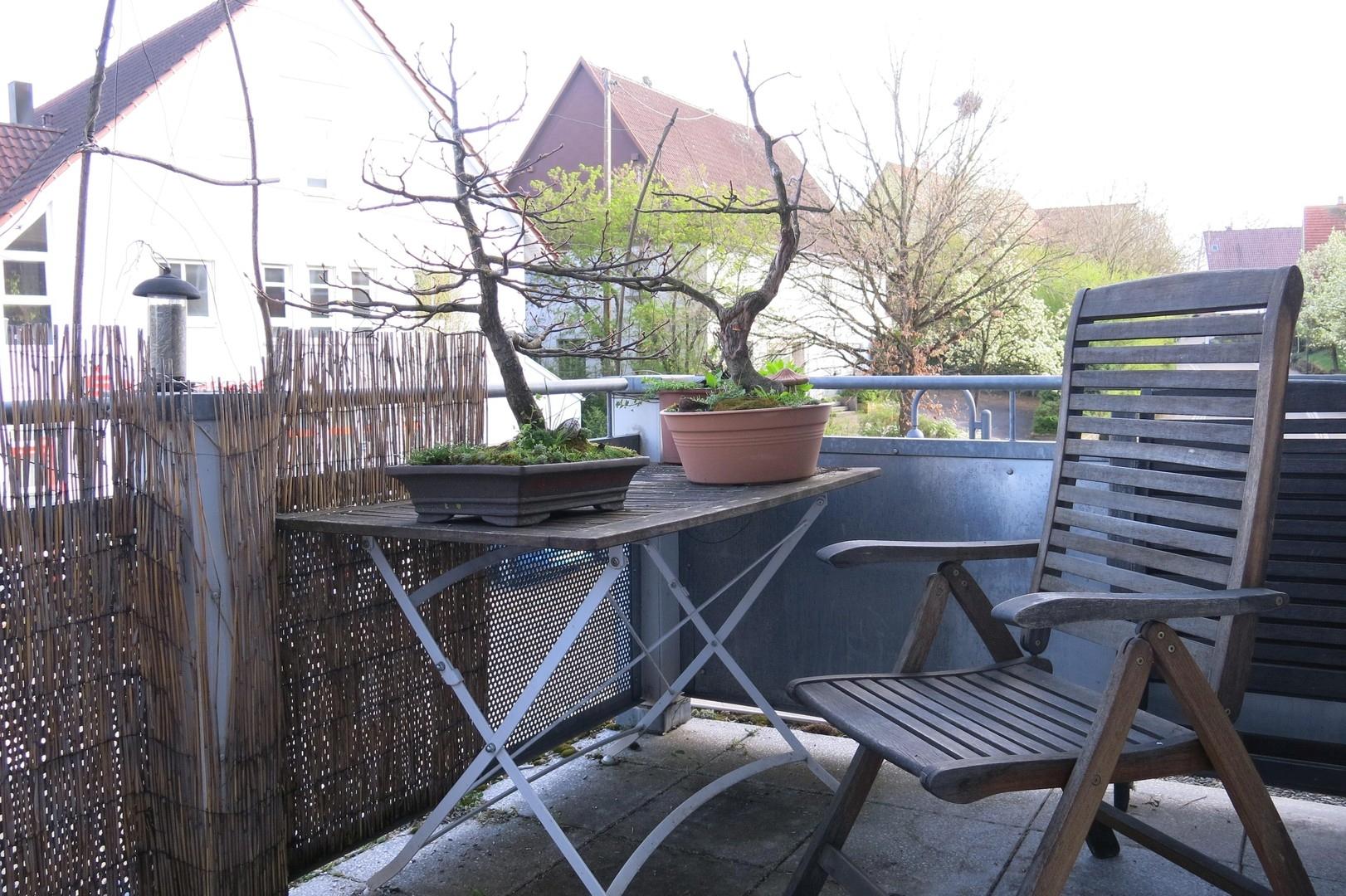Balkon nach Osten