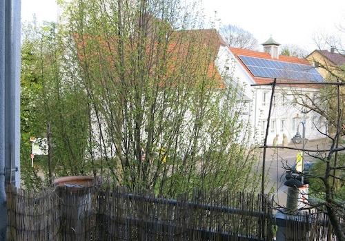 Ausblick Balkon