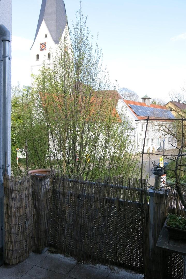 Ausblick Balkon