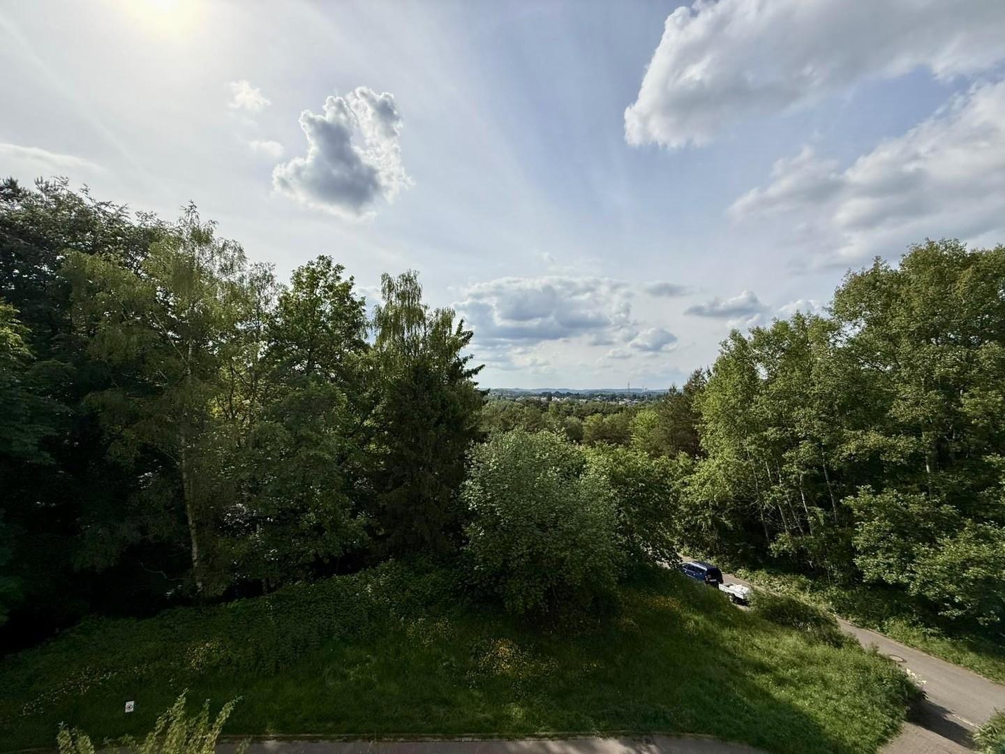 Blick vom Balkon