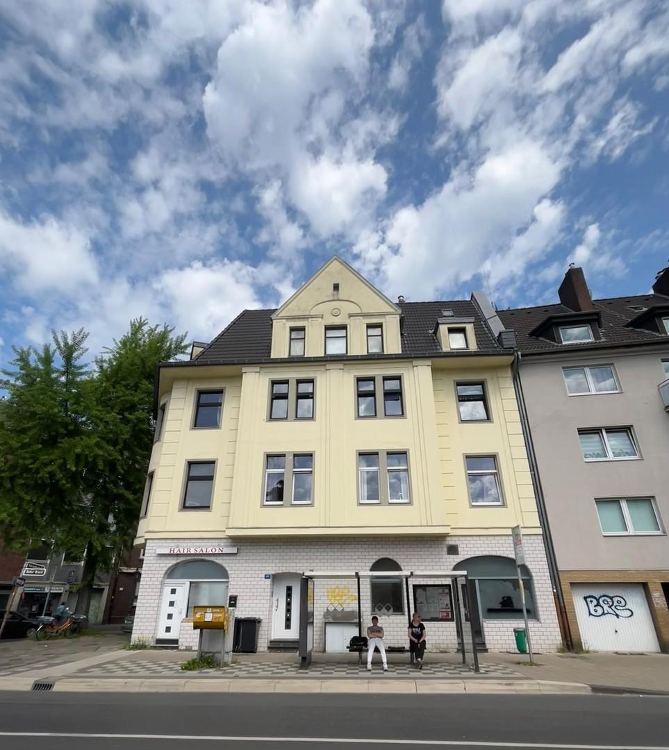 Seitenblick Schaufensterseite
