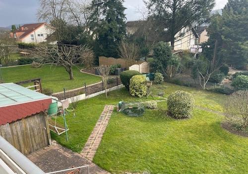 Garten von Balkon