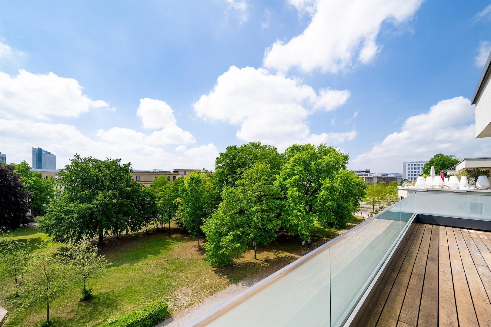 Ausblick Terrasse