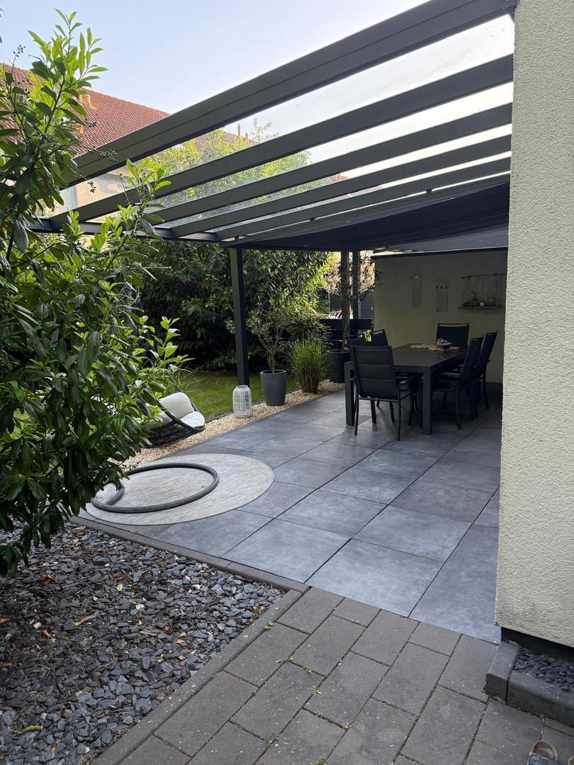 Blich zur Terrasse