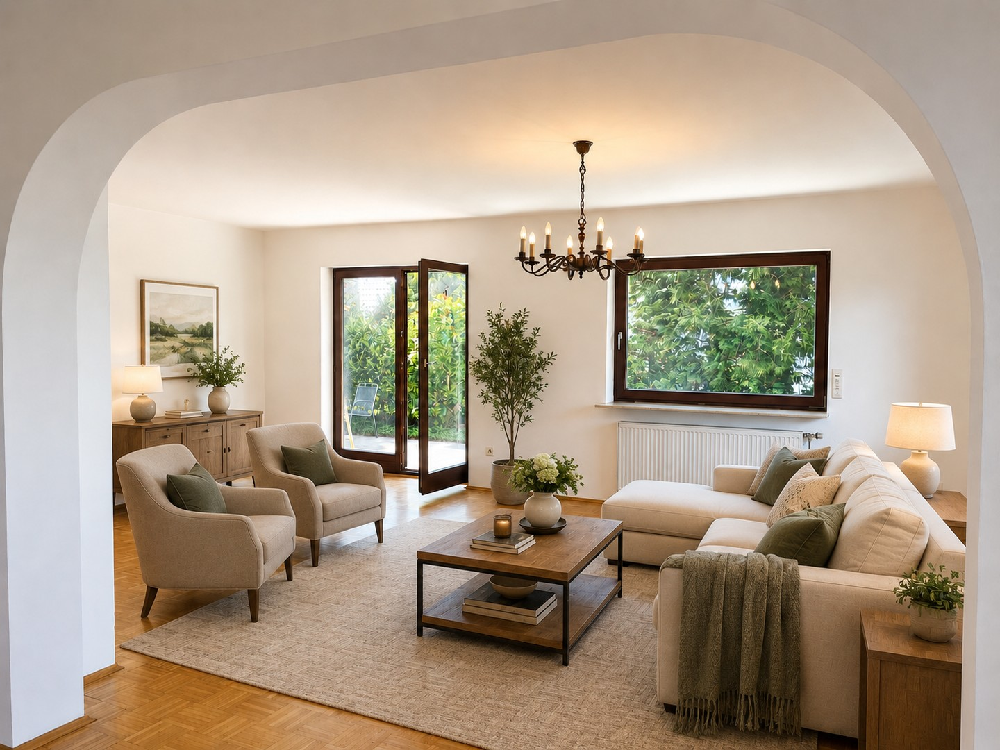 Wohnbeispiel: Wohnzimmer