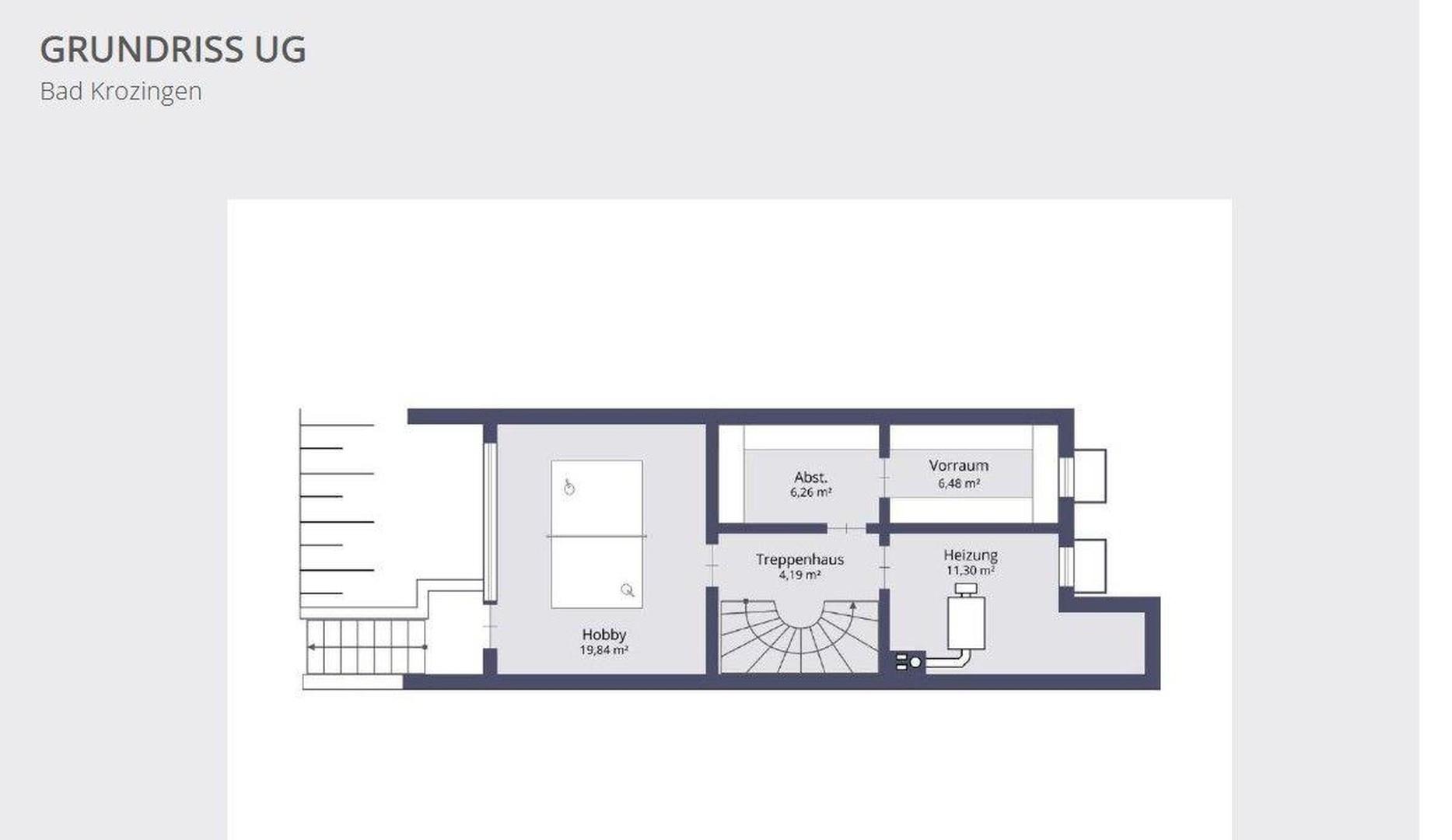 Grundriss UG