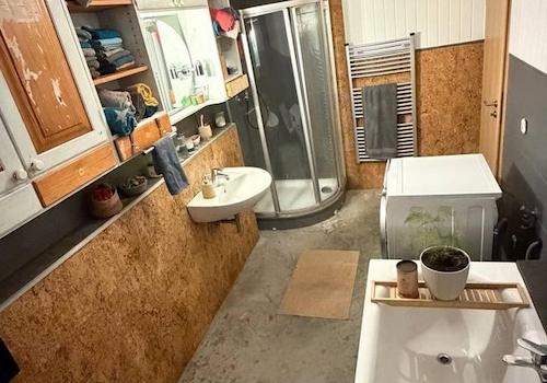 Bad EG, Dusche + Badewanne
