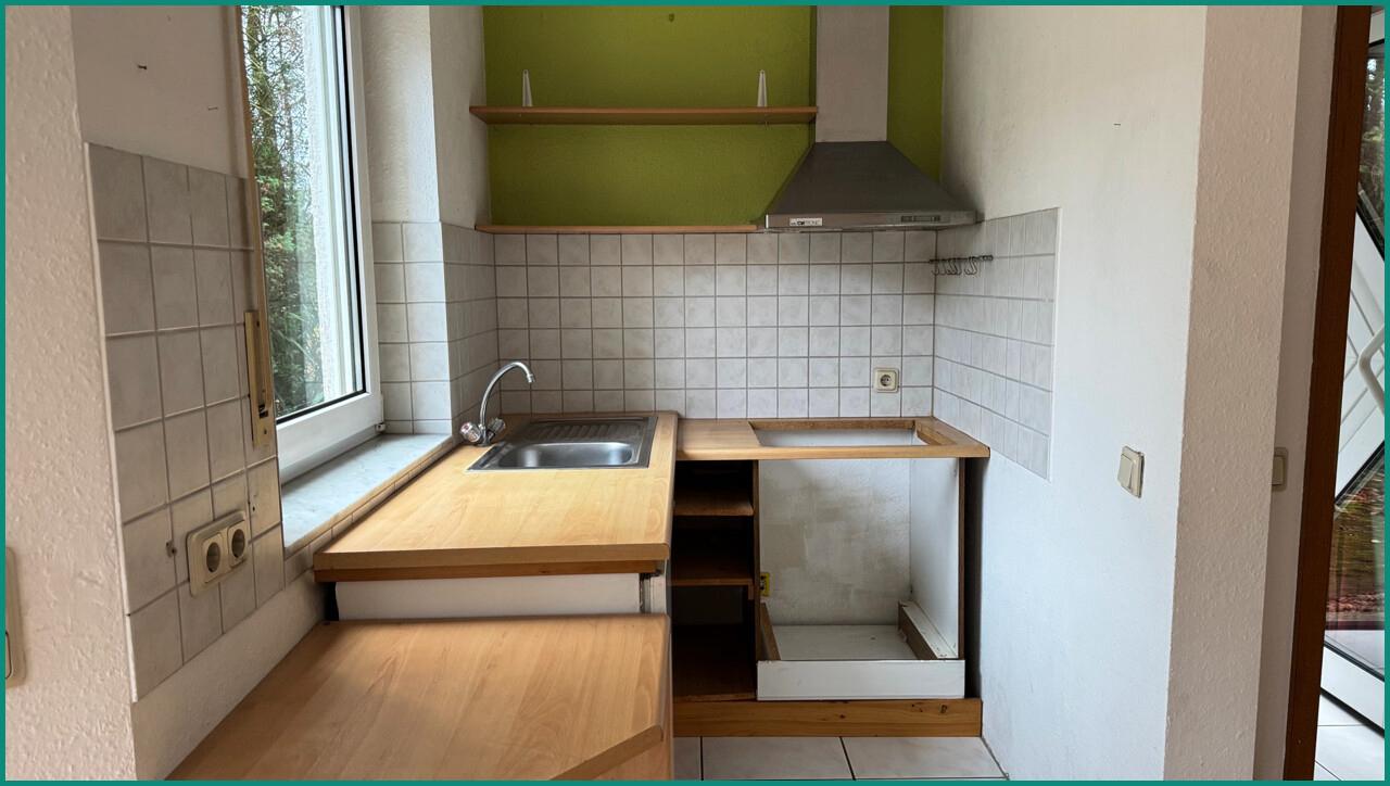 Die Kücheneinbauten in der Einliegerwohnung können übernommen werden
