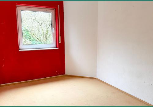 Schlafzimmer in der Einliegerwohnung