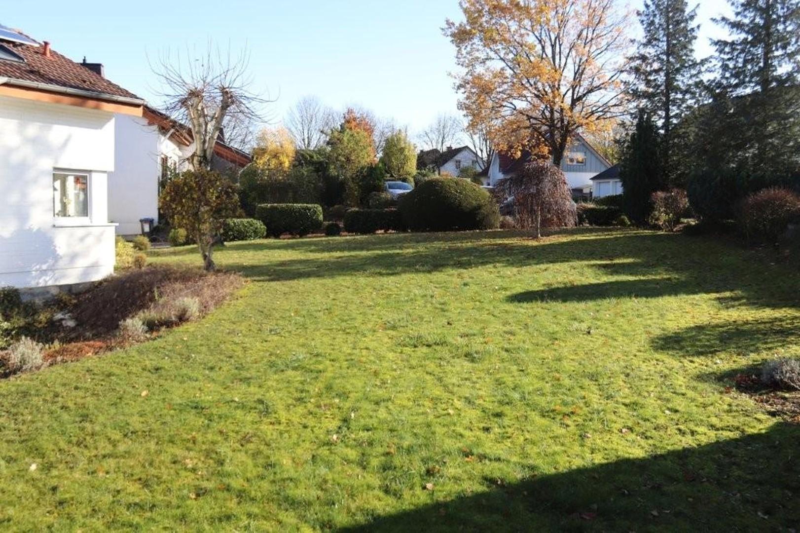 Garten im November