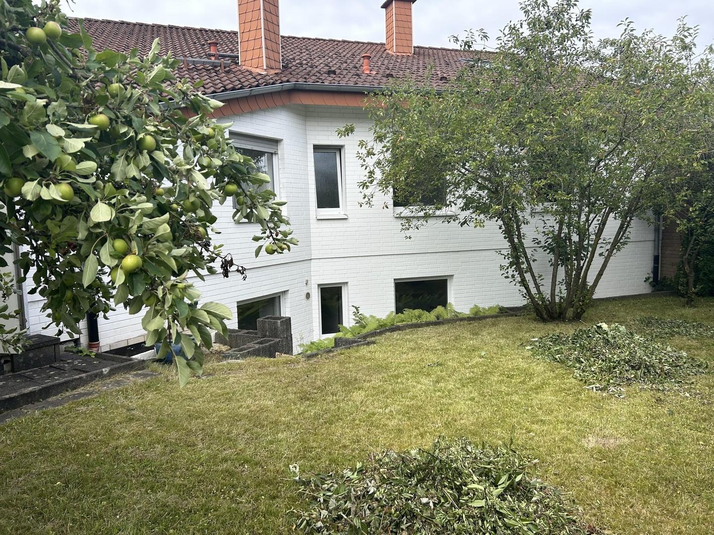 Hausrückseite