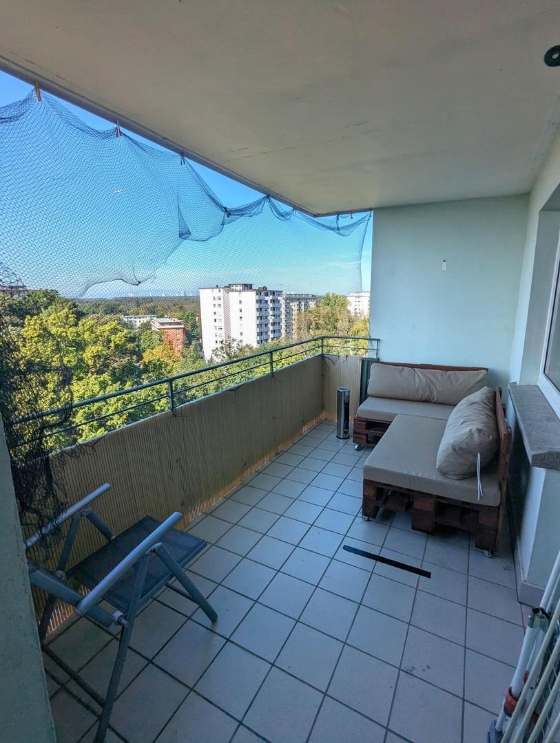 Westbalkon mit Aussicht