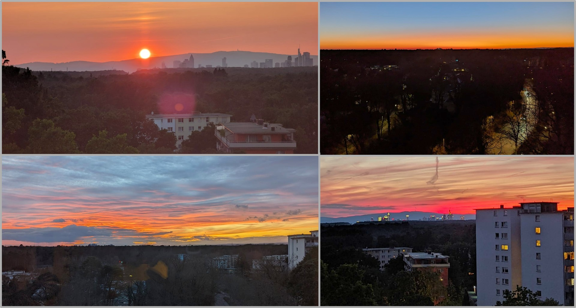 wunderschöne Aussicht Balkon