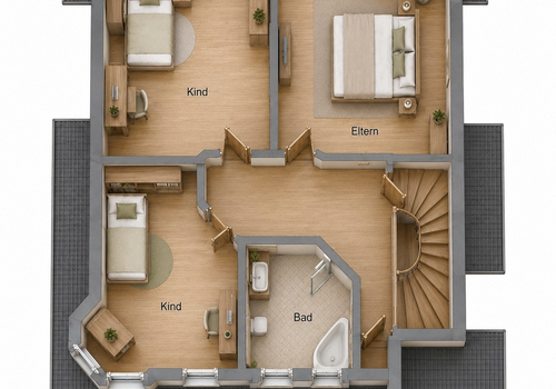 Grundriss Dachgeschoss
