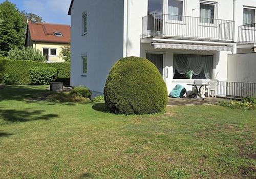 Ansicht vom Garten