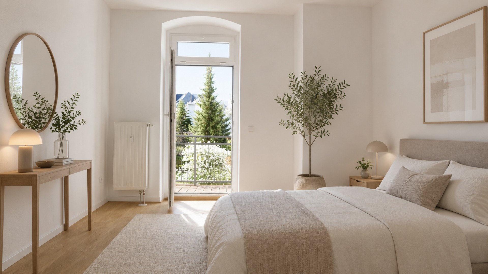 Schlafzimmer _KI gestaget