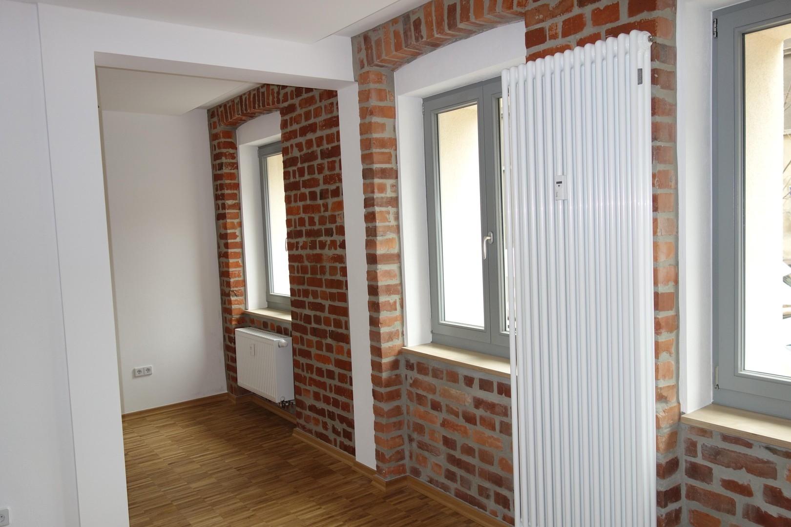 Wohnzimmer mit Radiator