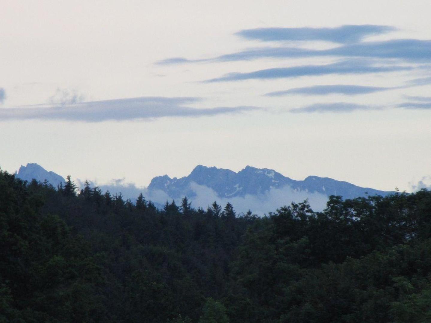 Weitblick bis in die Berge