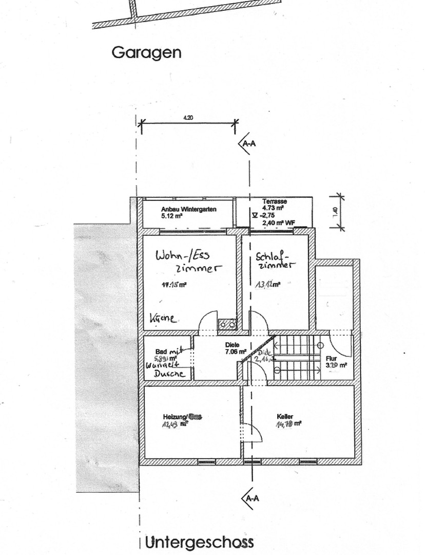 Grundriss UG