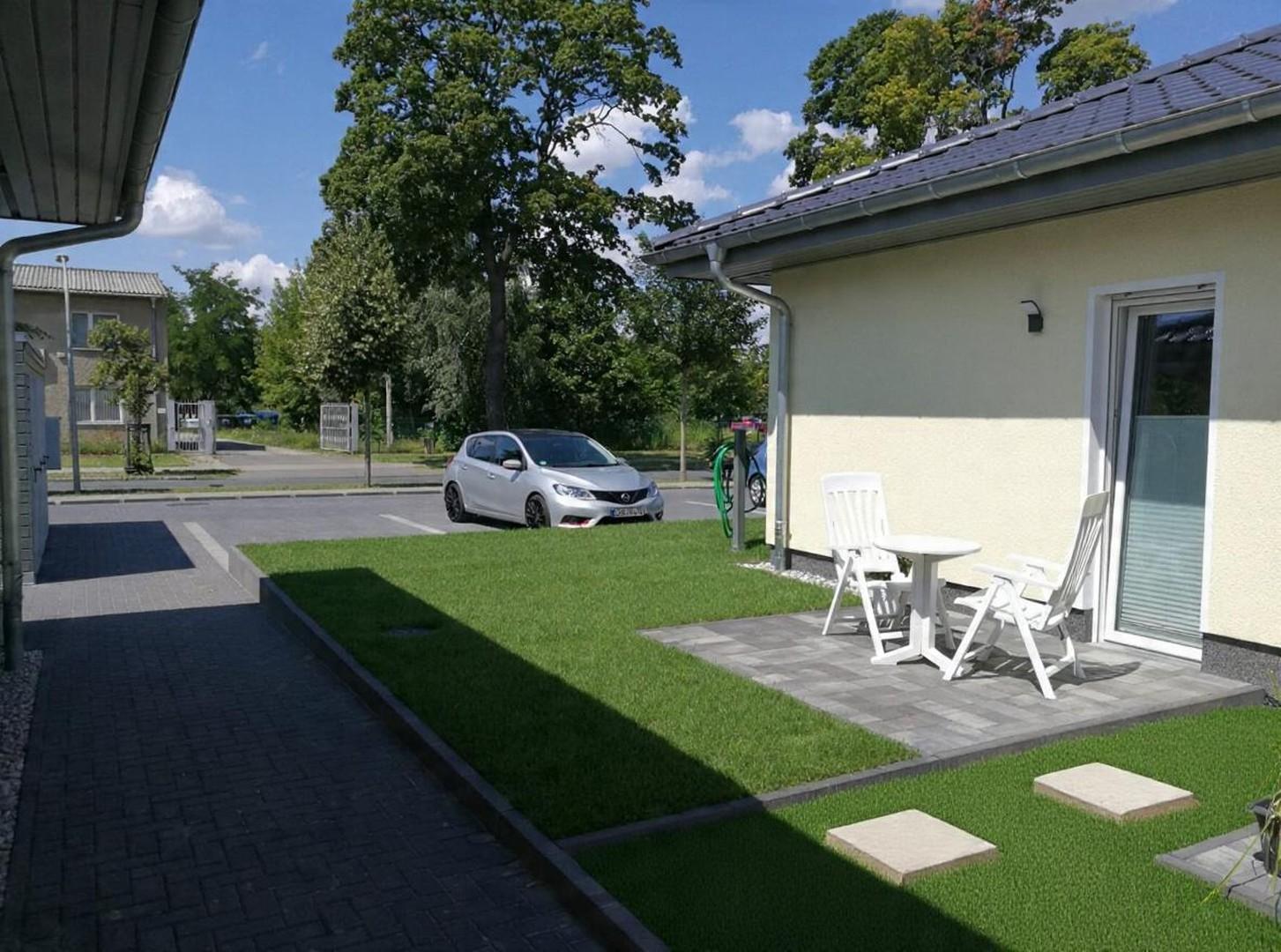 Ansicht kleine Terrasse